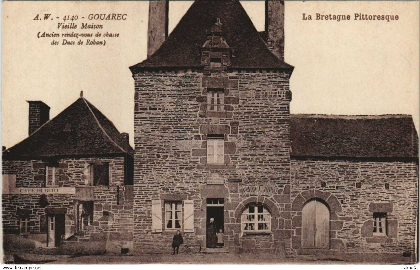 CPA GOUAREC Vieille Maison (1165676)