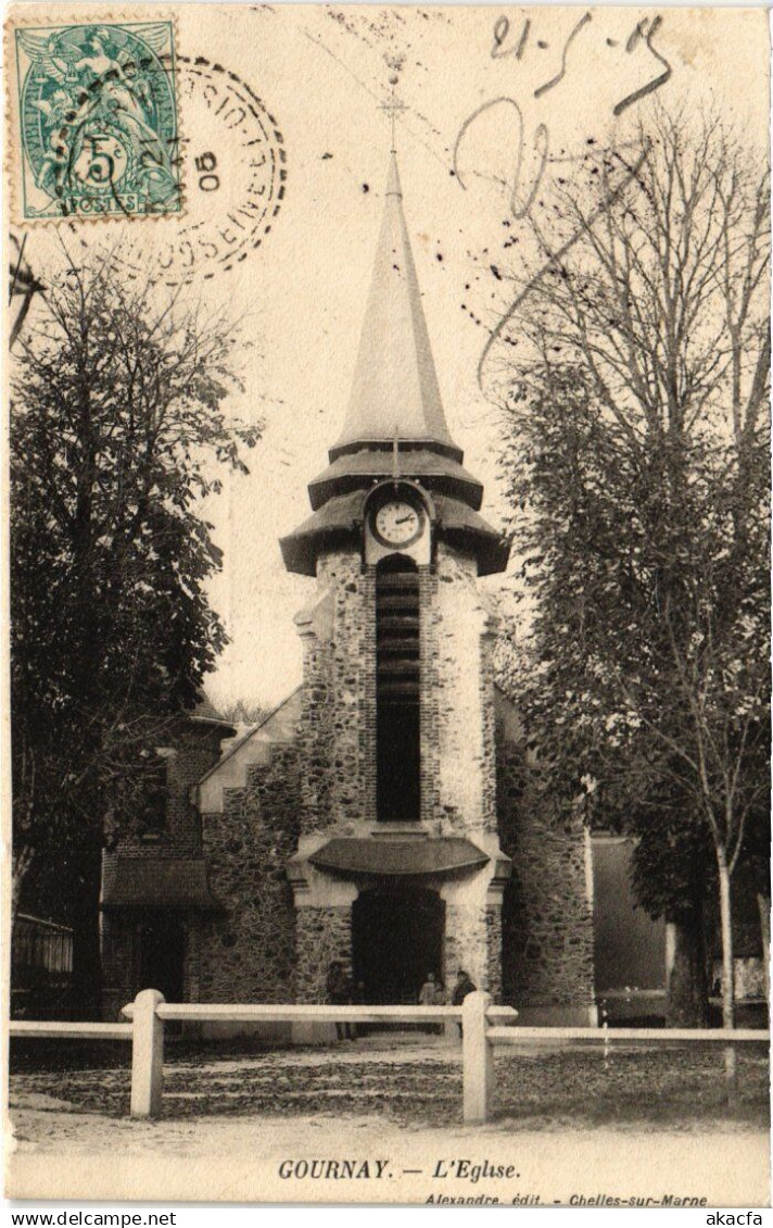 CPA GOURNAY-sur-MARNE Eglise (1353894)