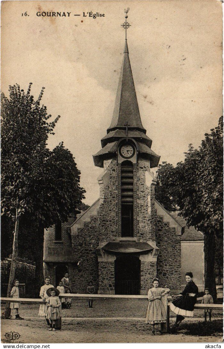 CPA GOURNAY-sur-MARNE Eglise (1354074)