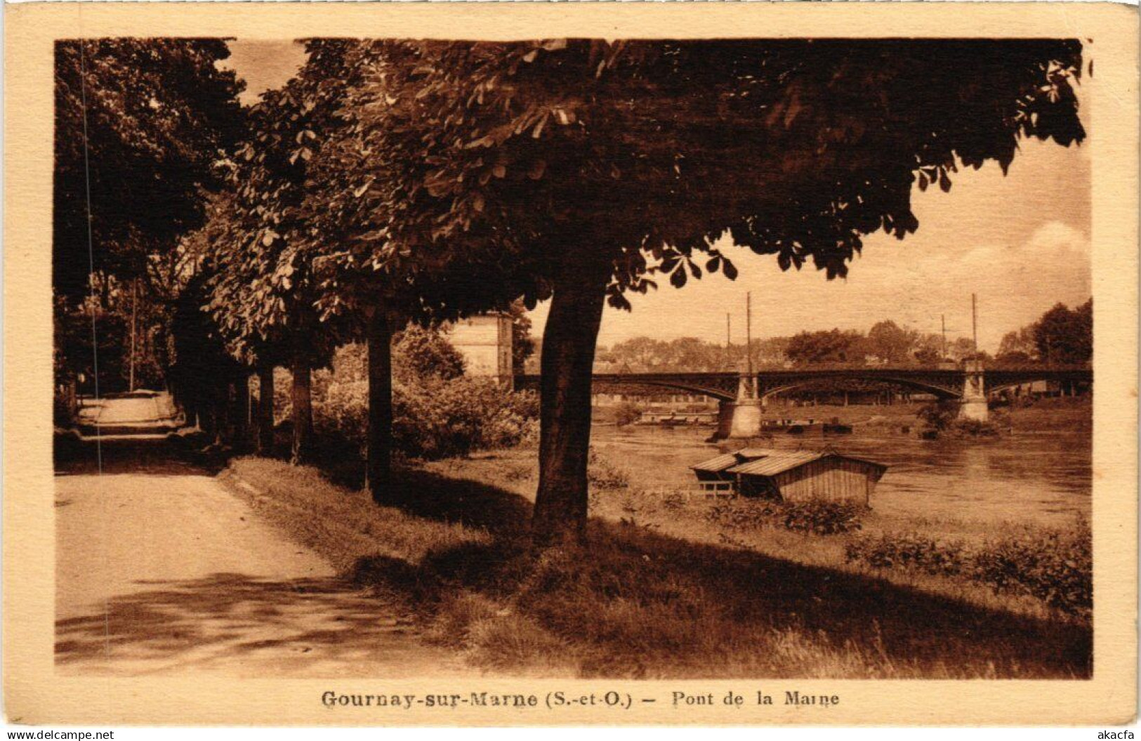 CPA GOURNAY-sur-MARNE Pont de la Marne (1354081)