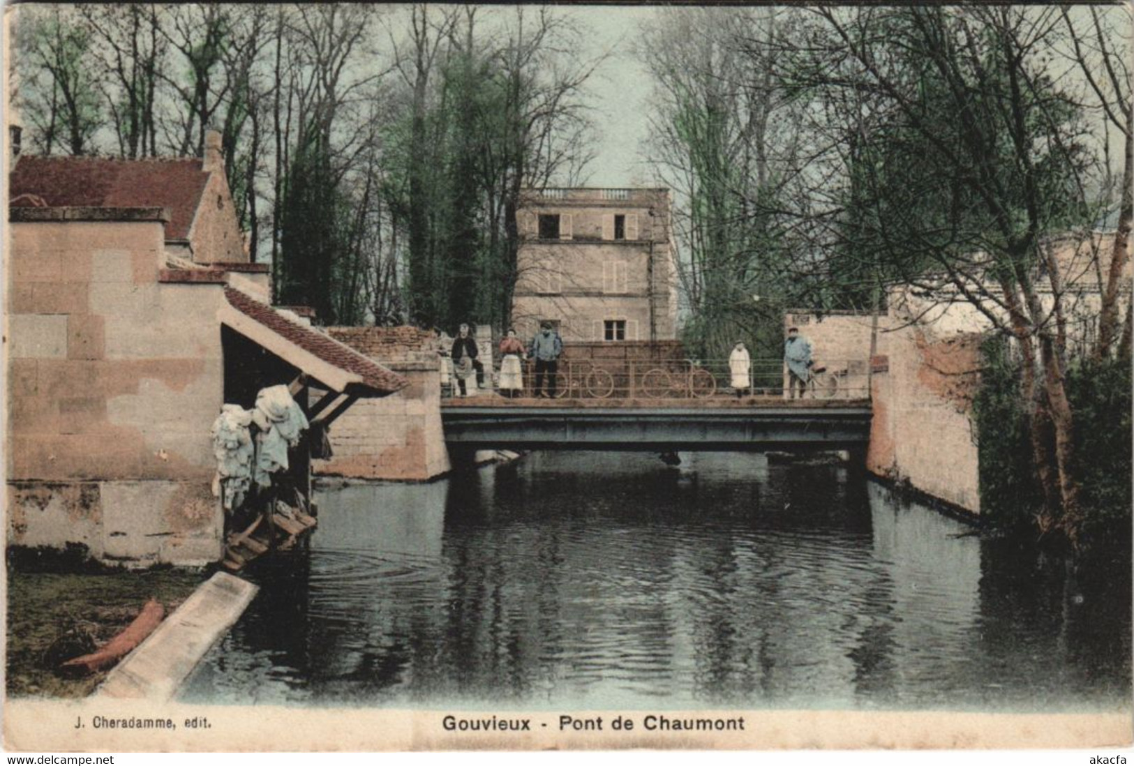 CPA GOUVIEUX - Pont de CHAUMONT (130801)