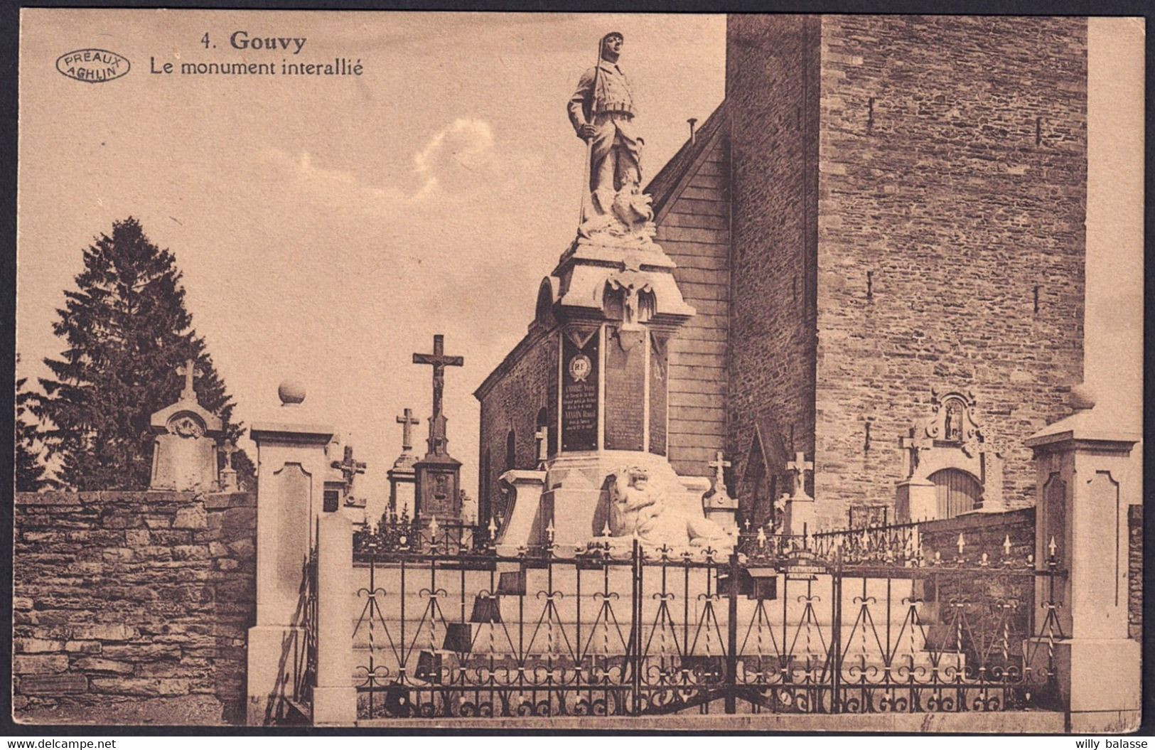 +++ CPA - GOUVY - Monument interallié //