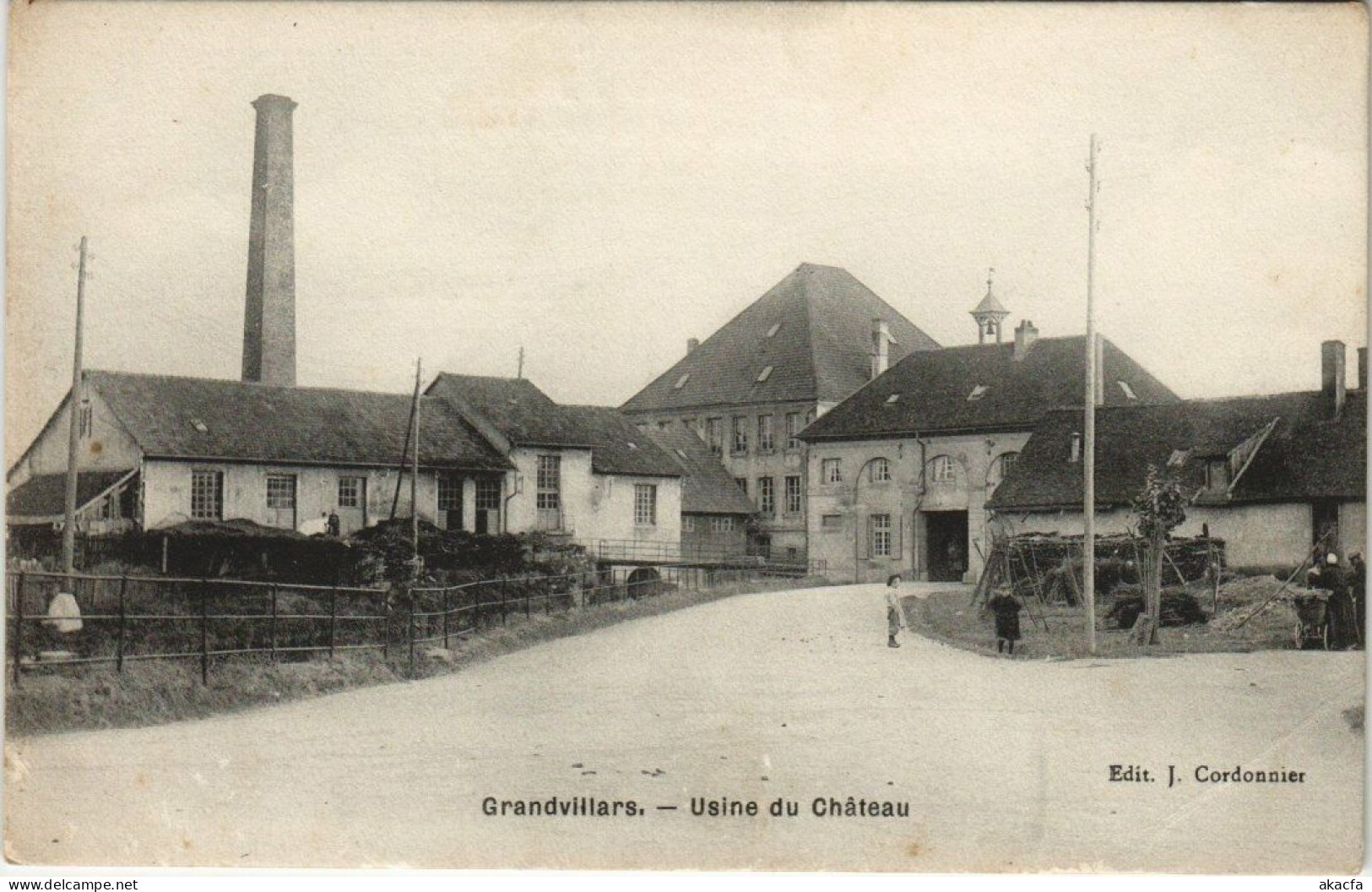 CPA Grandvillars - Usine du Chateau INDUSTRY (142575)