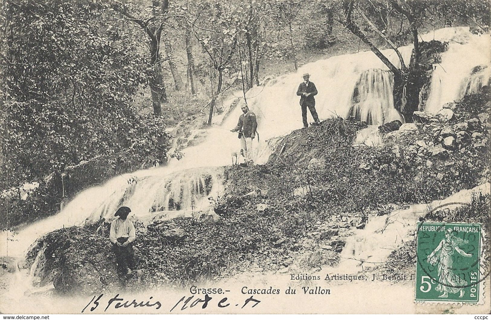 CPA Grasse Cascades du Vallon