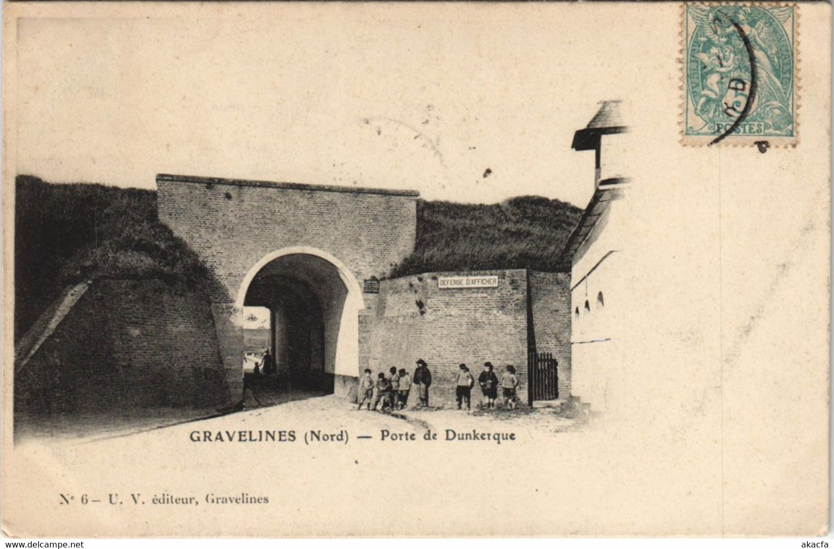 CPA GRAVELINES - Porte du DUNKERQUE (136298)