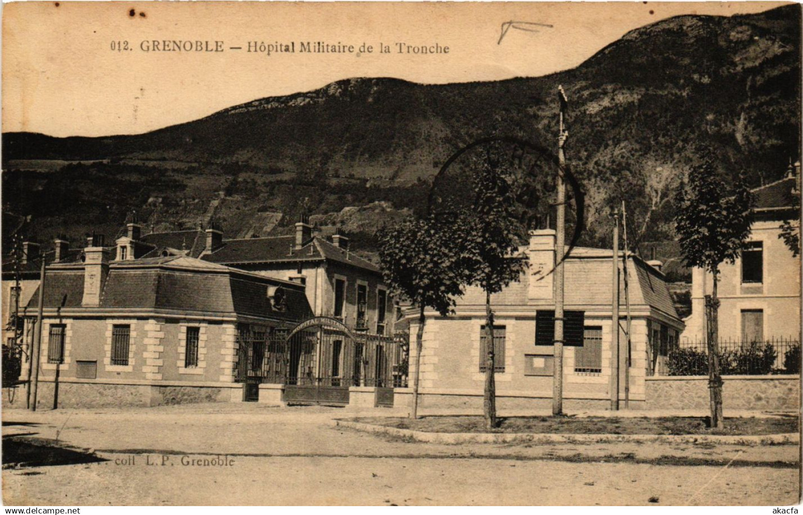 CPA GRENOBLE - Hopital Militaire de la TRONCHE (652776)