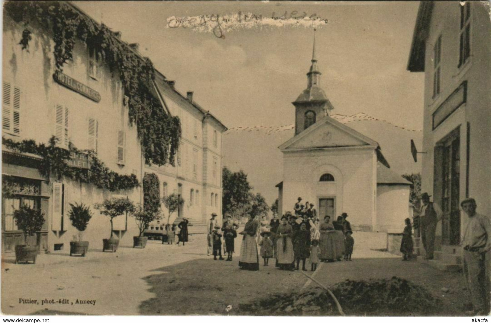 CPA GRESY-sur-ISERE Town Scene (1193293)