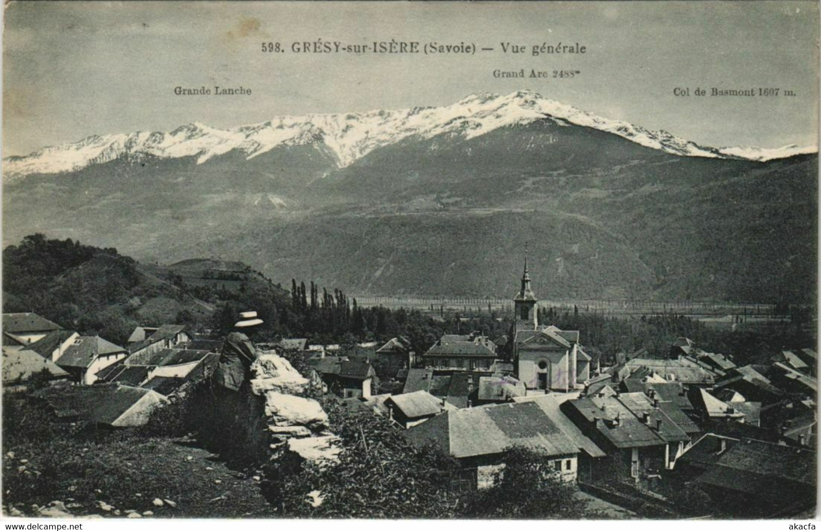 CPA GRESY-sur-ISERE Vue Generale (1193270)