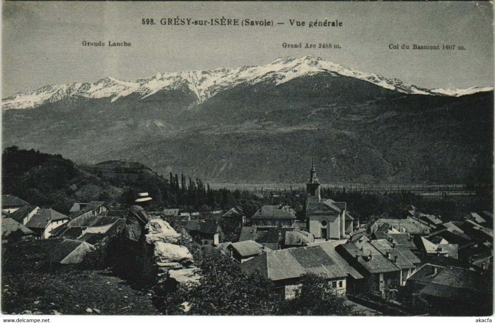 CPA GRESY-sur-ISERE Vue Generale (1193291)