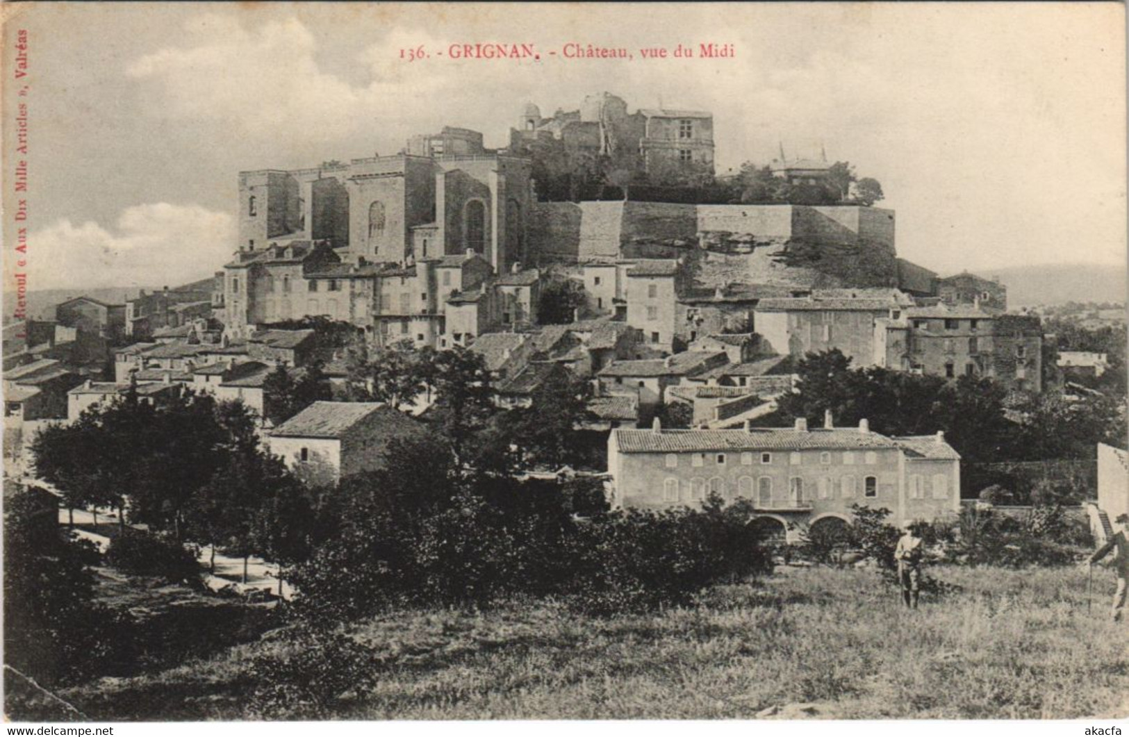 CPA Grignan Le Chateau FRANCE (1092426)