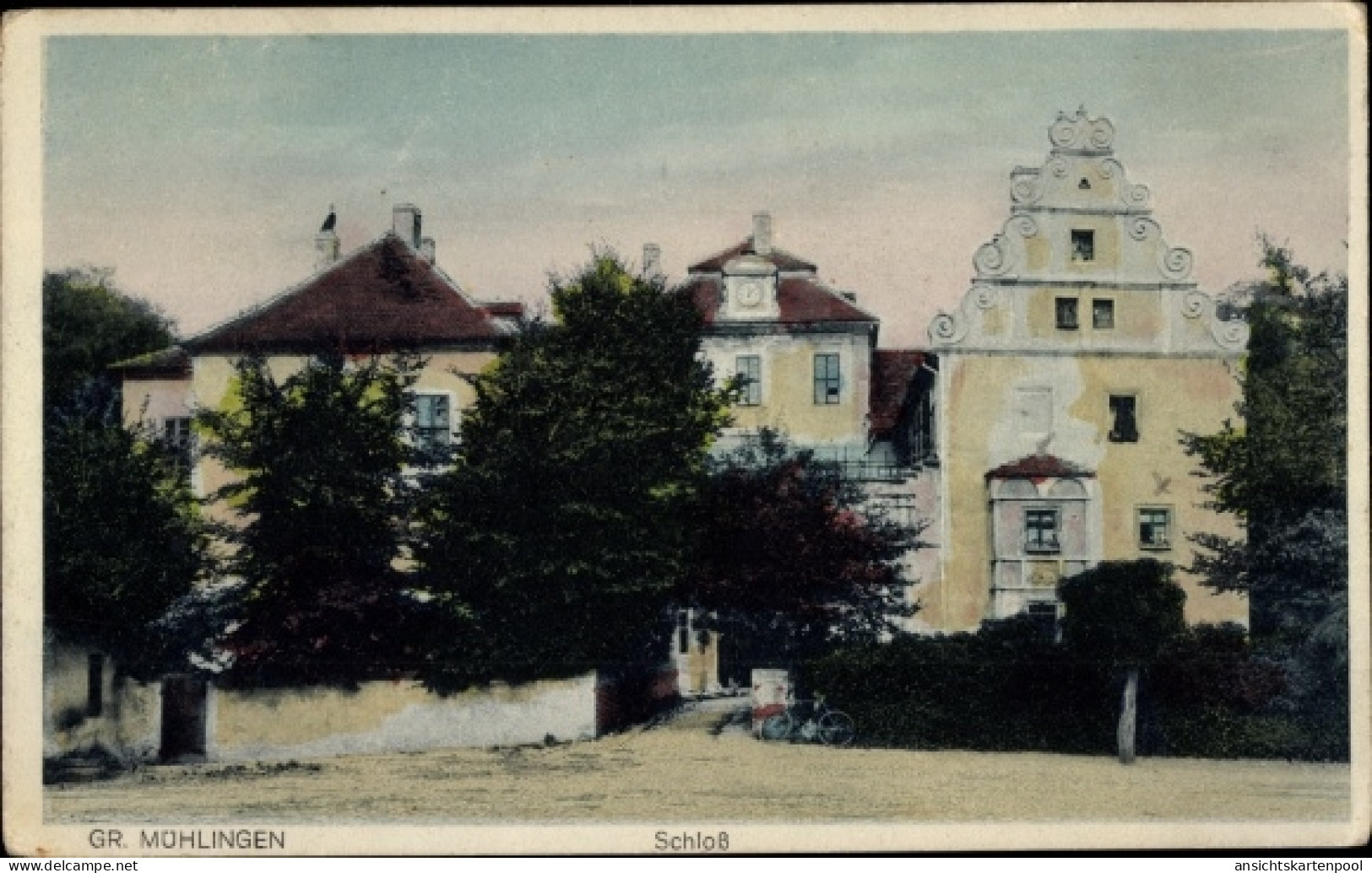 CPA Großmühlingen Bördeland in Saxe Anhalt, Schloss