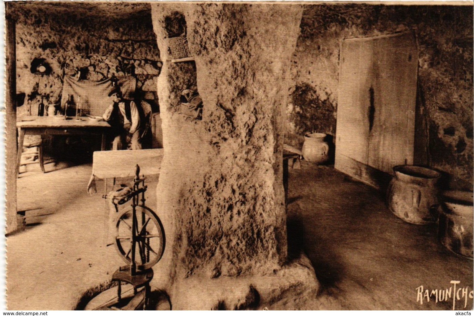 CPA Grotte des Fontaines - MESCHERS (975737)