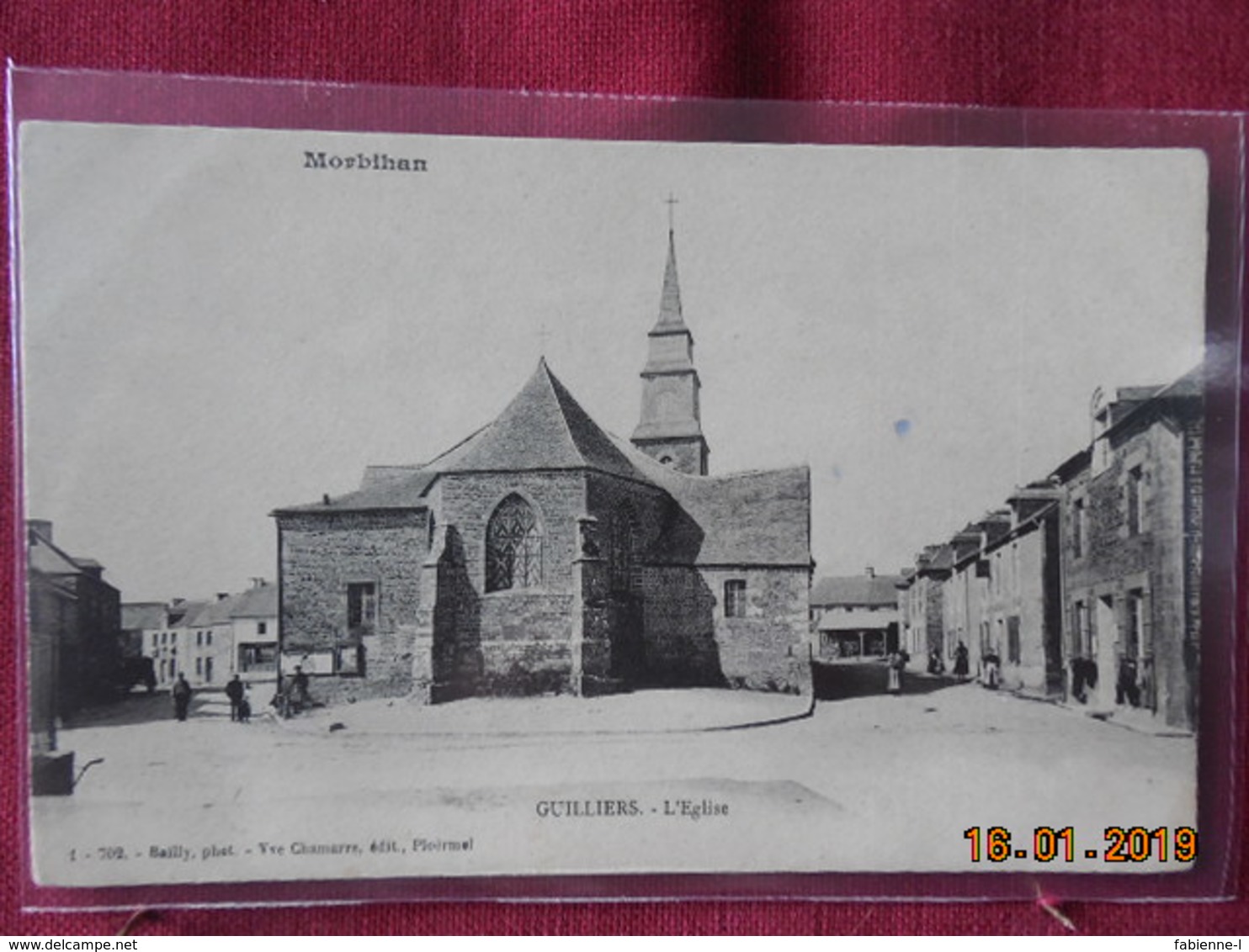 CPA - Guilliers - L'Eglise