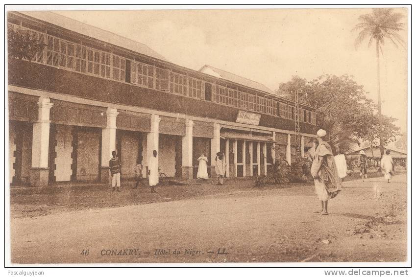 CPA GUINEE - CONAKRY - HOTEL DU NIGER