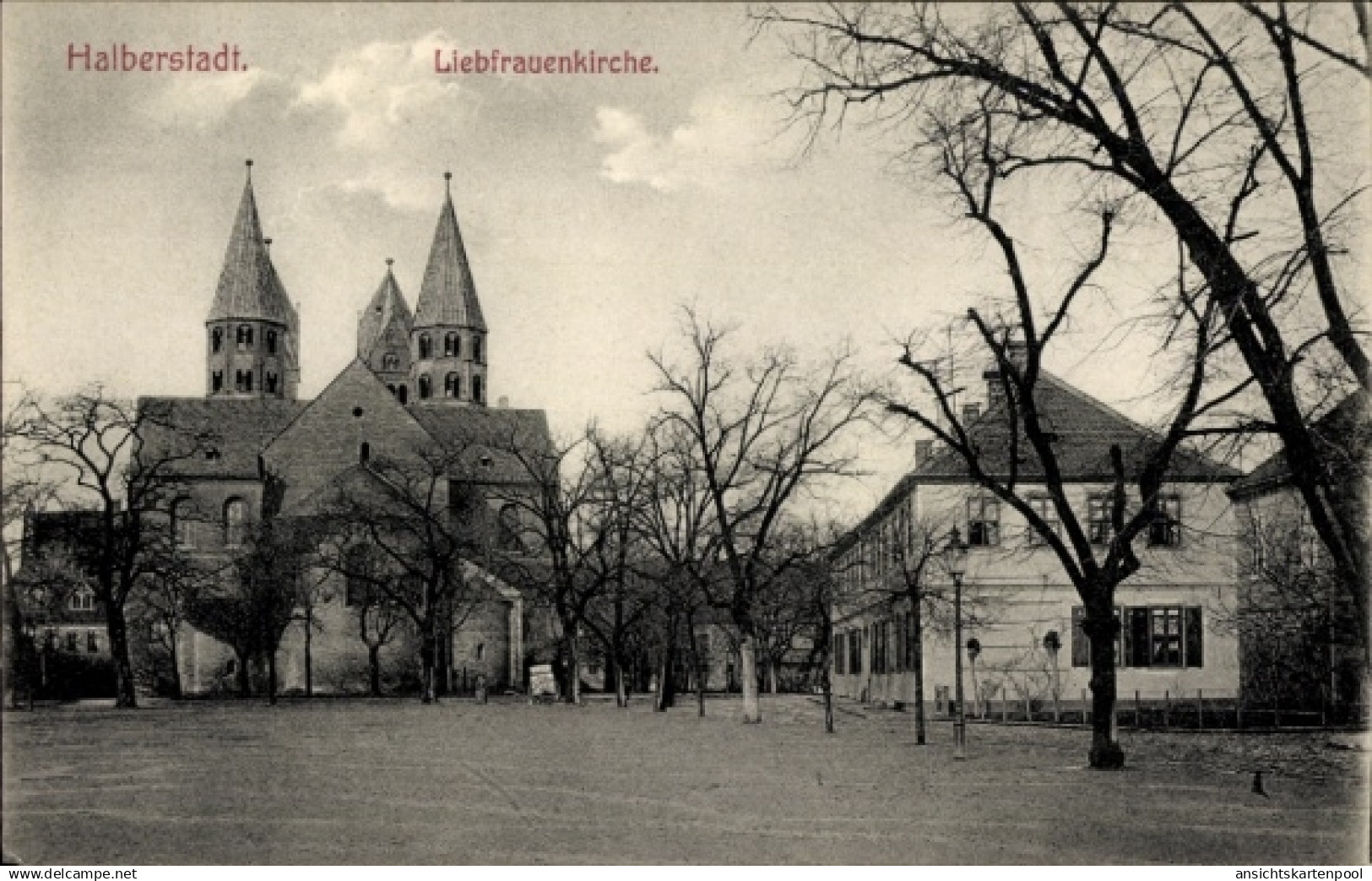 CPA Halberstadt in Saxe Anhalt, Liebfrauenkirche