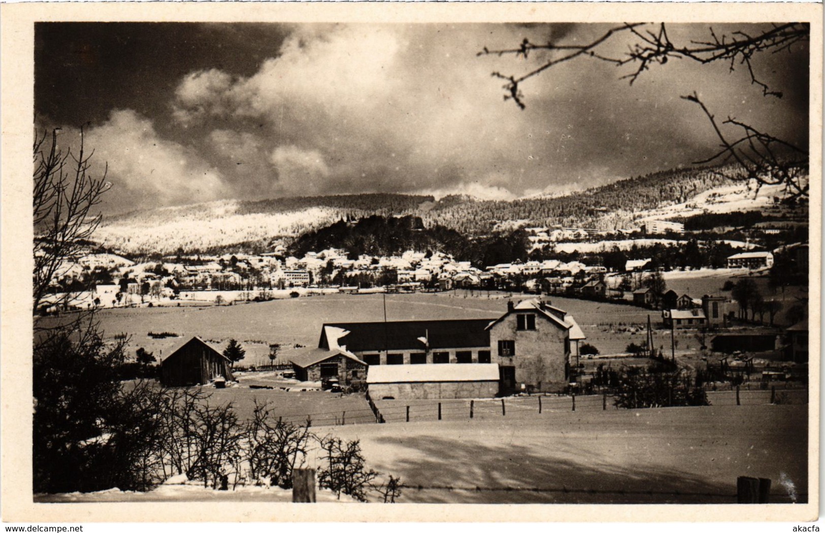 CPA HAUTEVILLE-LOMPNES Vue générale (89342)