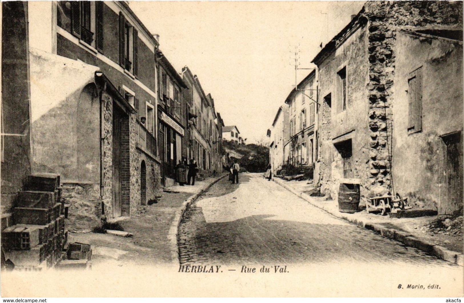 CPA HERBLAY - Rue du Val (290183)