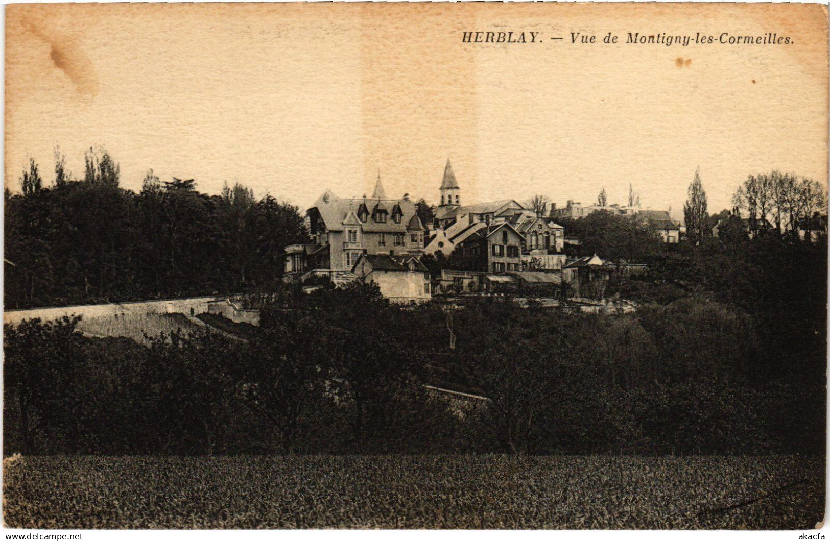 CPA Herblay Vue de Montigny-les-Cormeilles FRANCE (1330371)