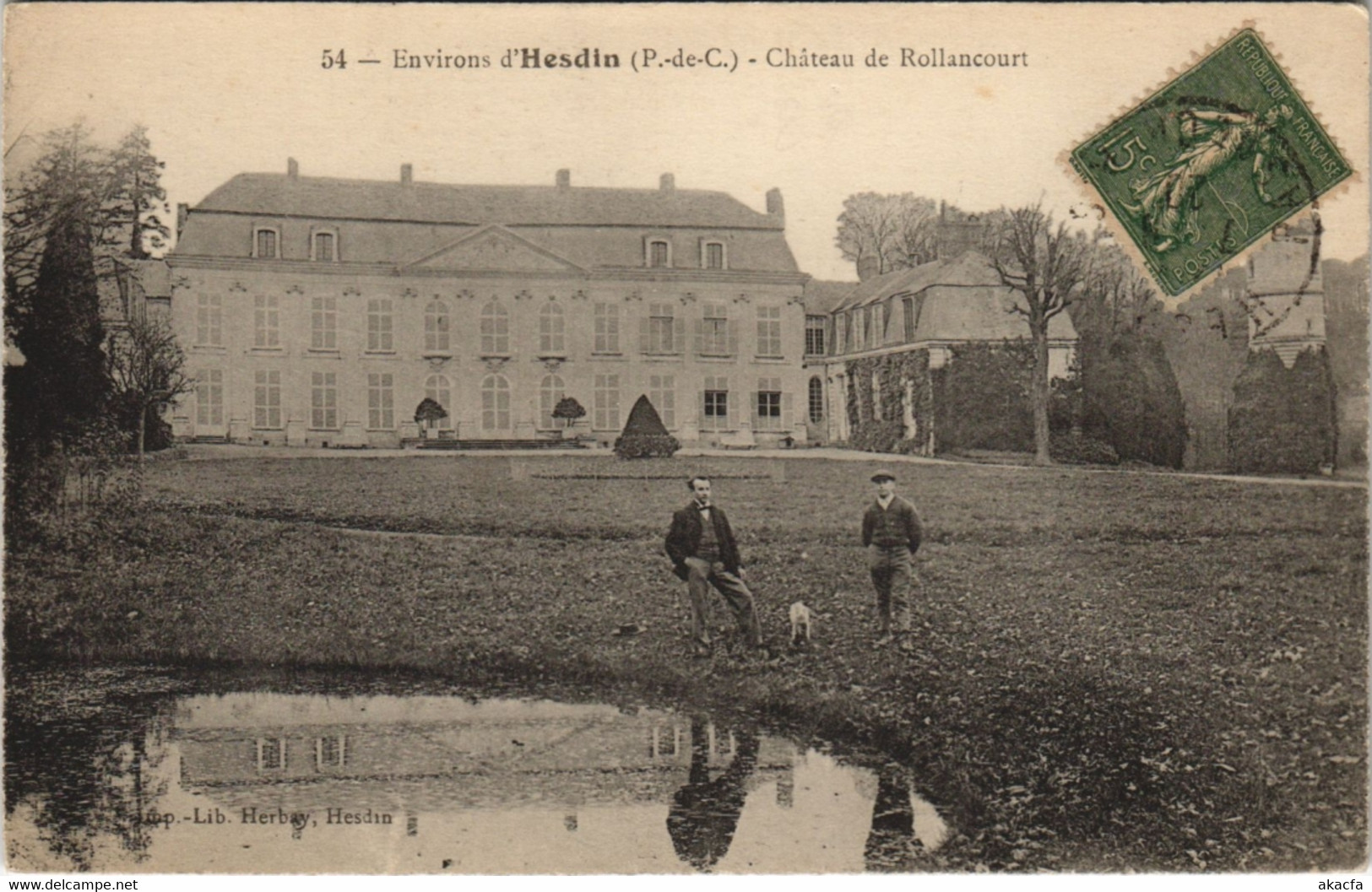 CPA HESDIN - Chateau de Rollancourt (129514)