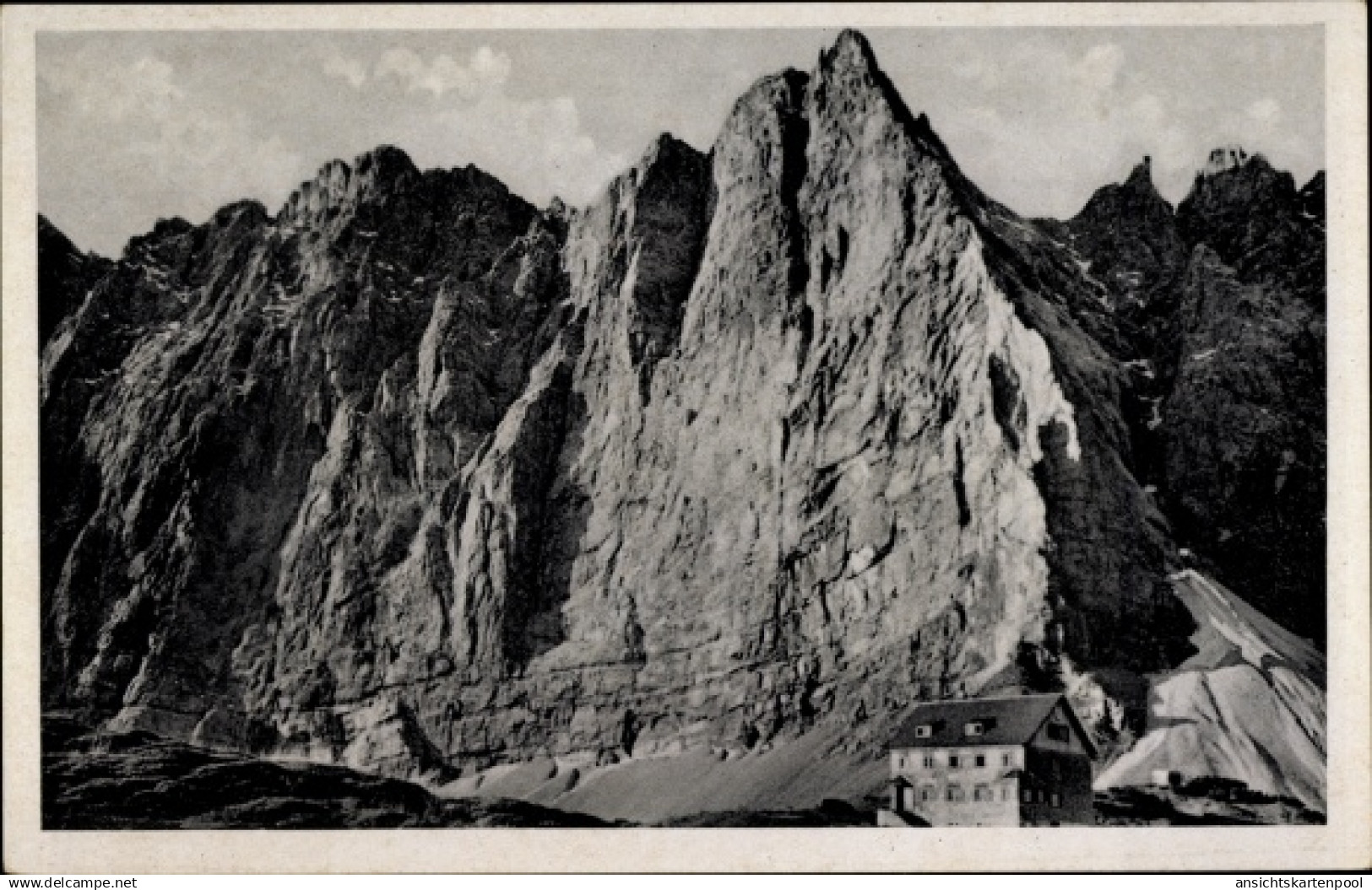 CPA Hinterriß Vomp in Tirol, Falkenhütte, Laliderwand