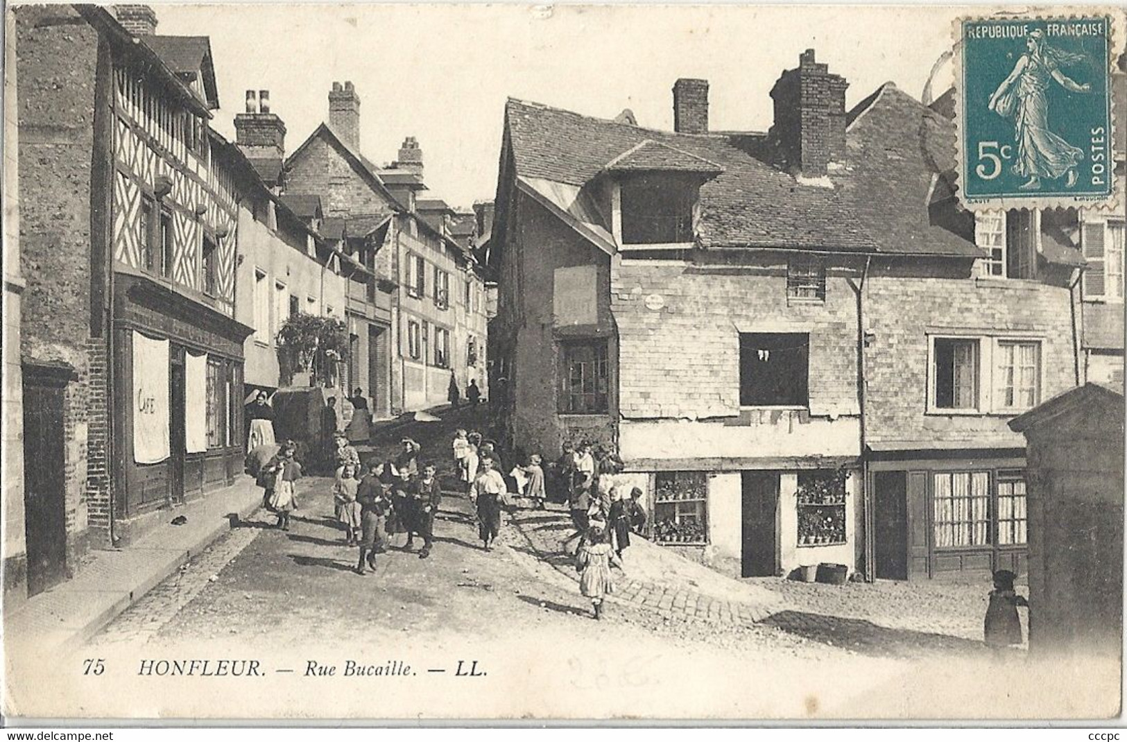 CPA Honfleur Rue Bucaille