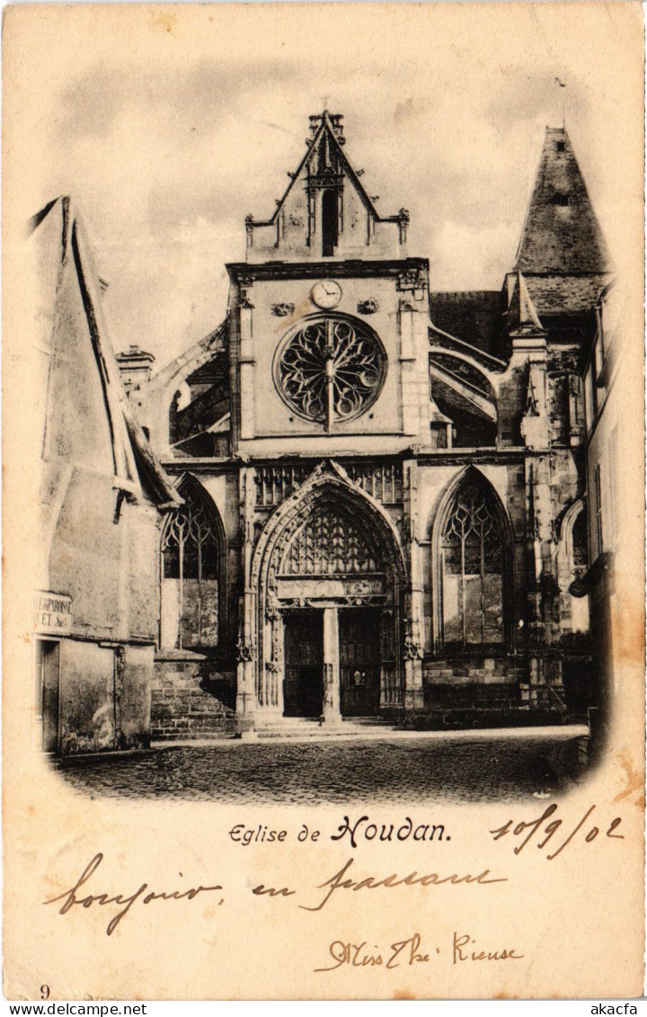 CPA HOUDAN Eglise (1411977)