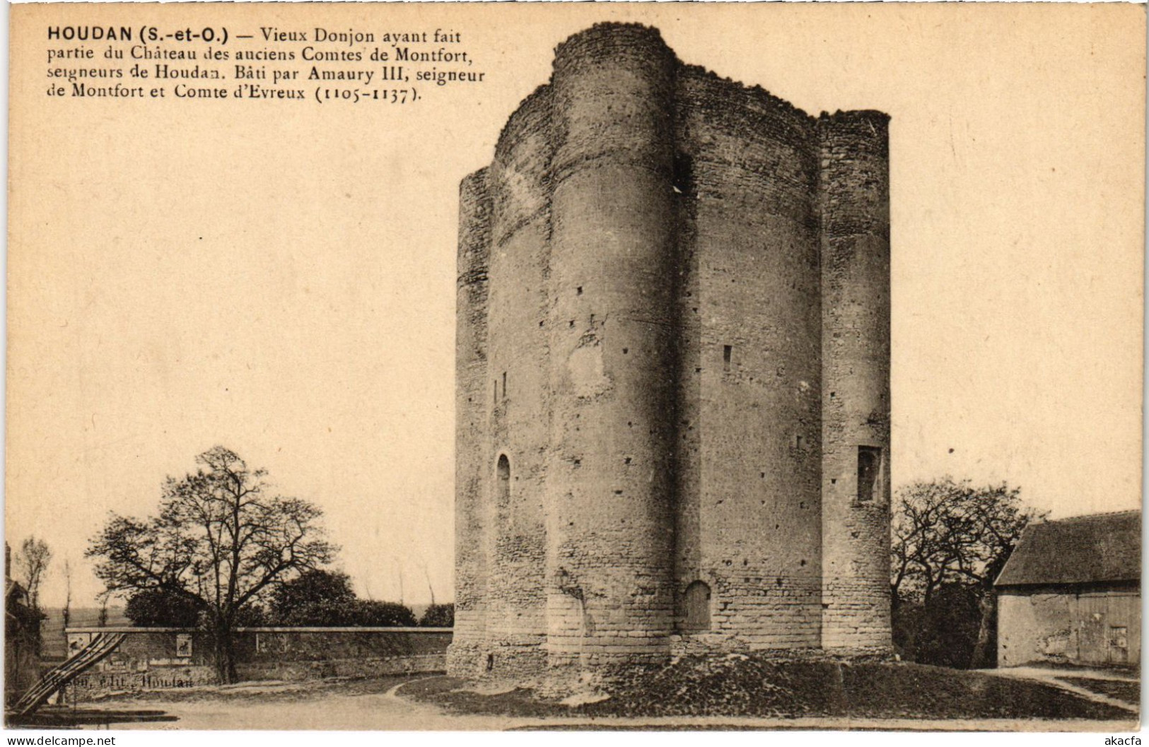 CPA HOUDAN Vieux Donjon (1411867)