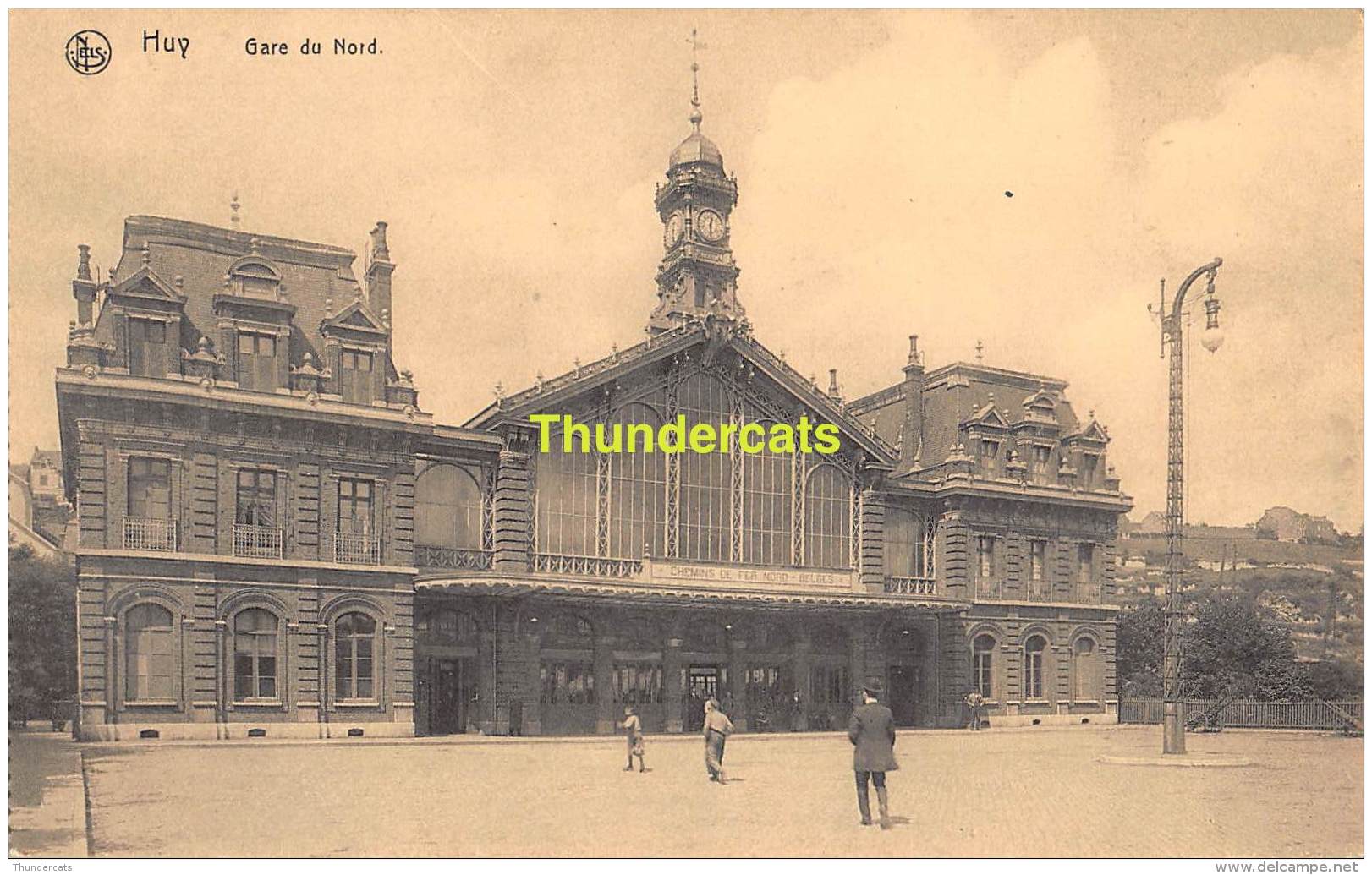 CPA HUY GARE DU NORD