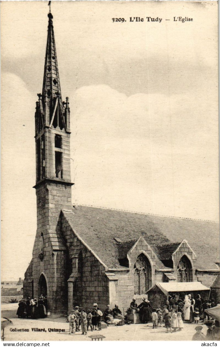 CPA Ile-Tudy - L'Eglise (1033140)