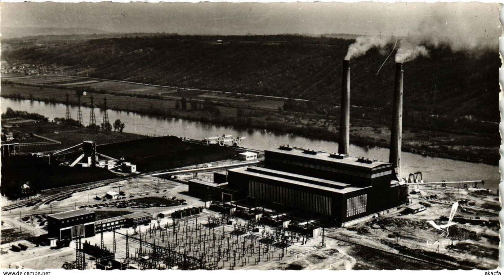 CPA Industrie - La Centrale Thermique de PORCHEVILLE (359237)