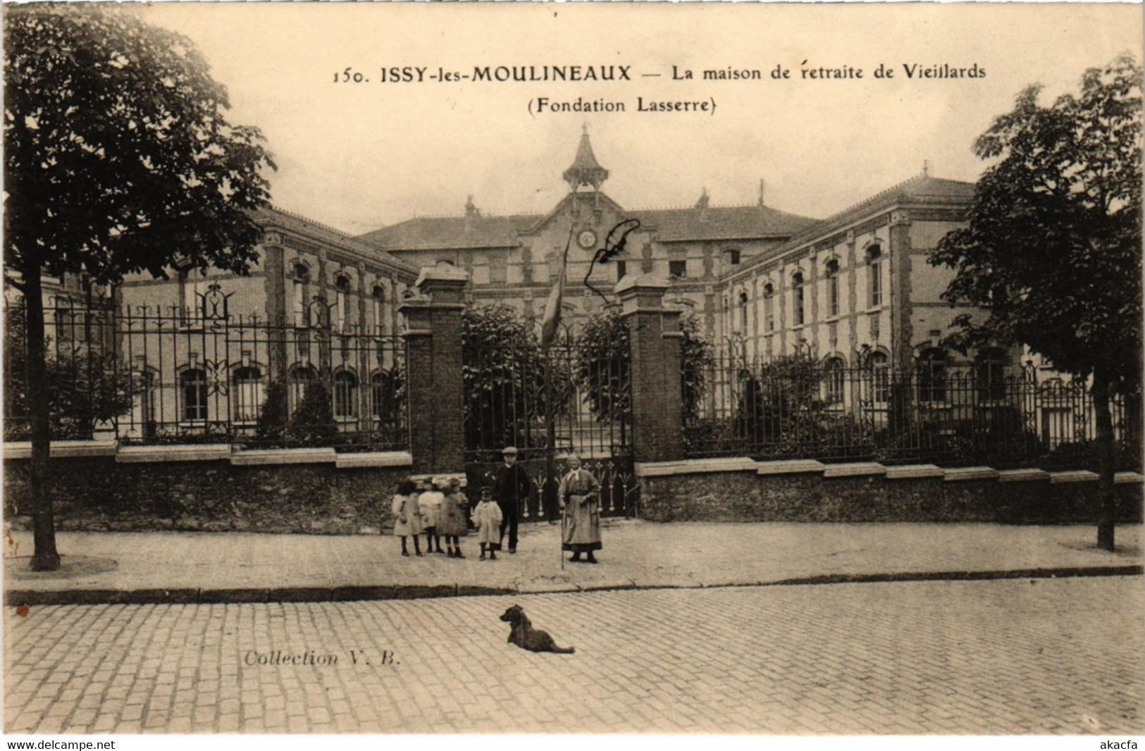 CPA ISSY-les-MOULINEAUX - La maison de retraite de Vieillards (987018)