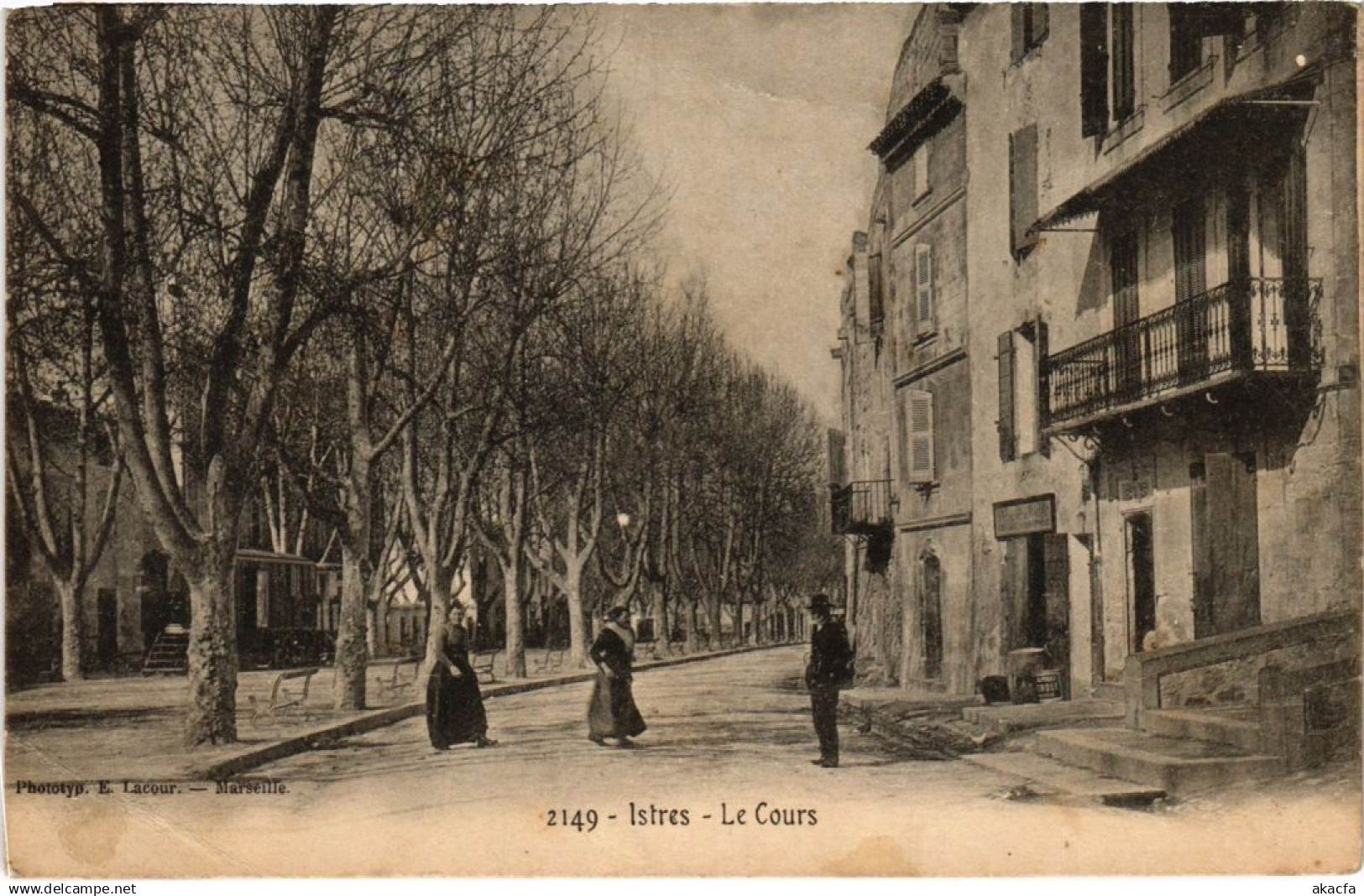 CPA ISTRES Le Cours (1291490)