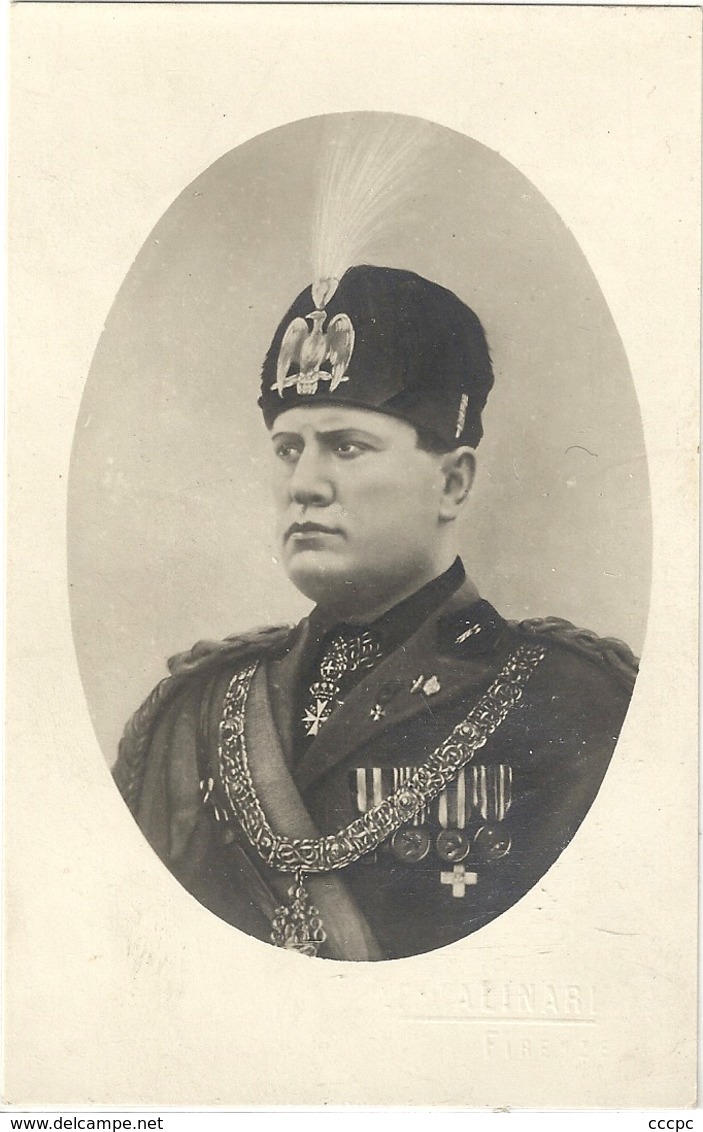 CPA Italie Mussolini