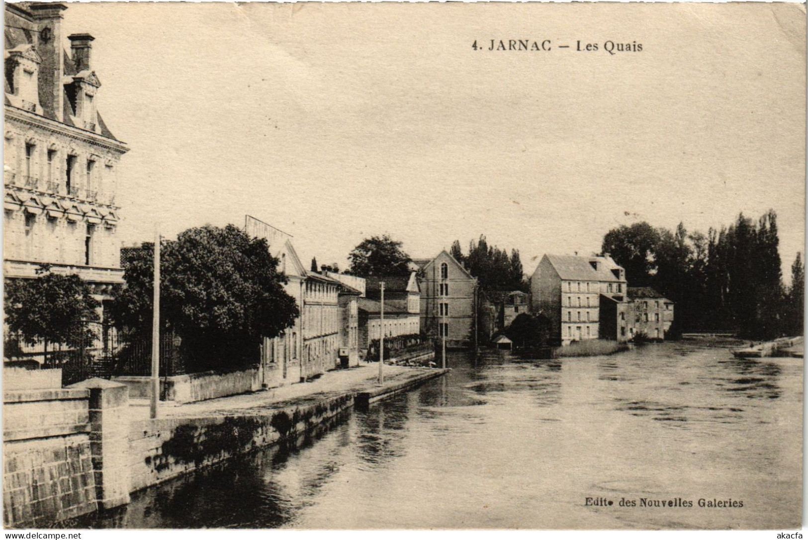 CPA Jarnac Les Quais (1277739)