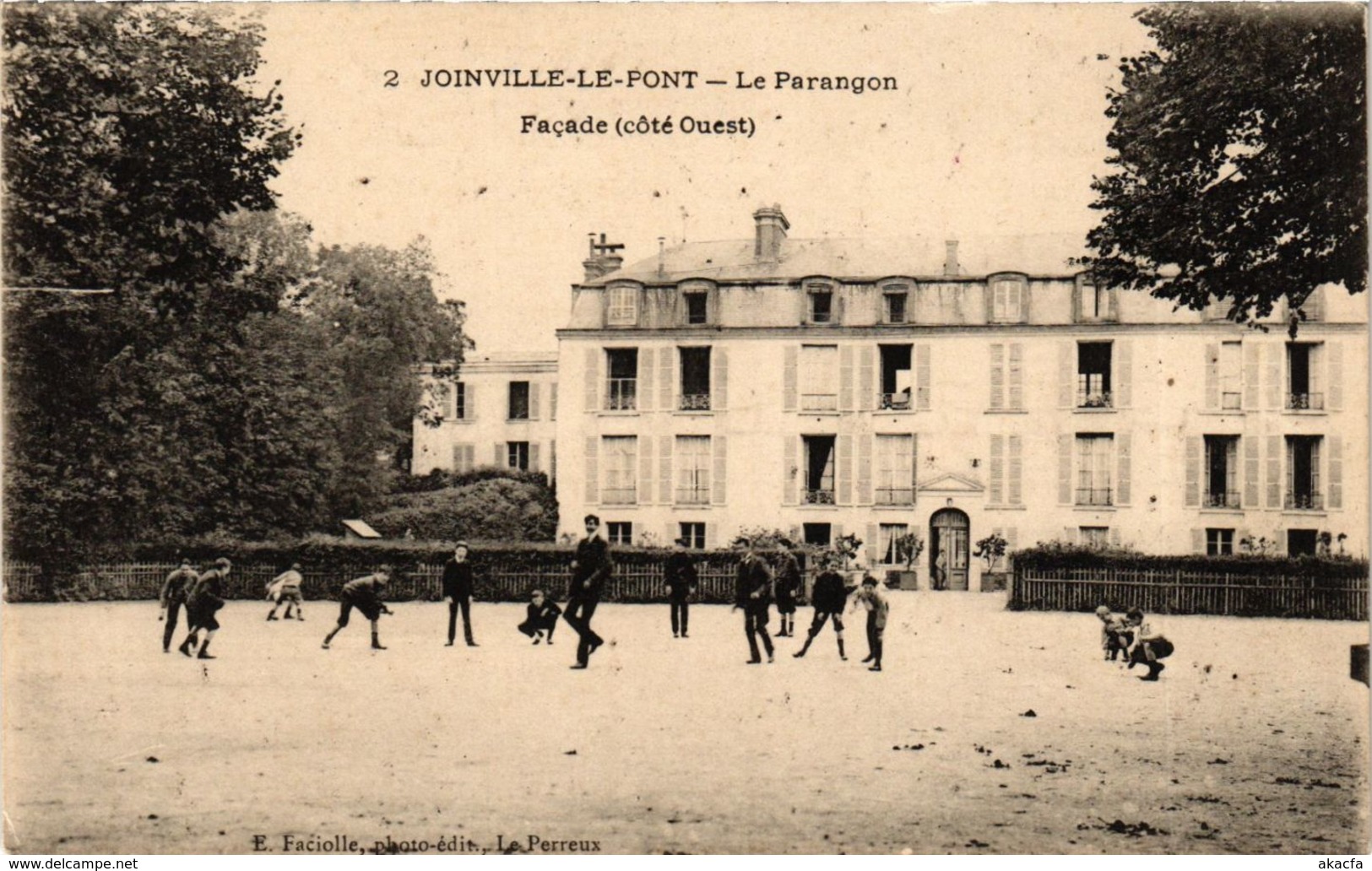 CPA JOINVILLE-le-PONT Le Parangon Facade (869484)