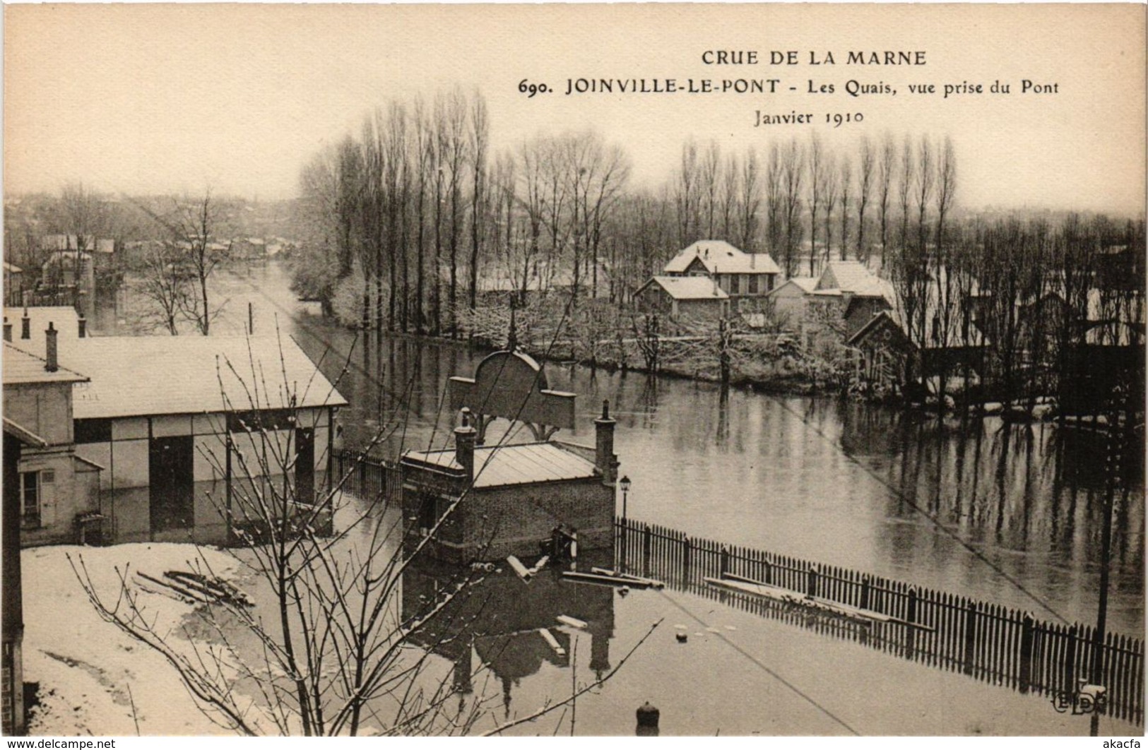 CPA JOINVILLE-le-PONT - Les Quais (275490)