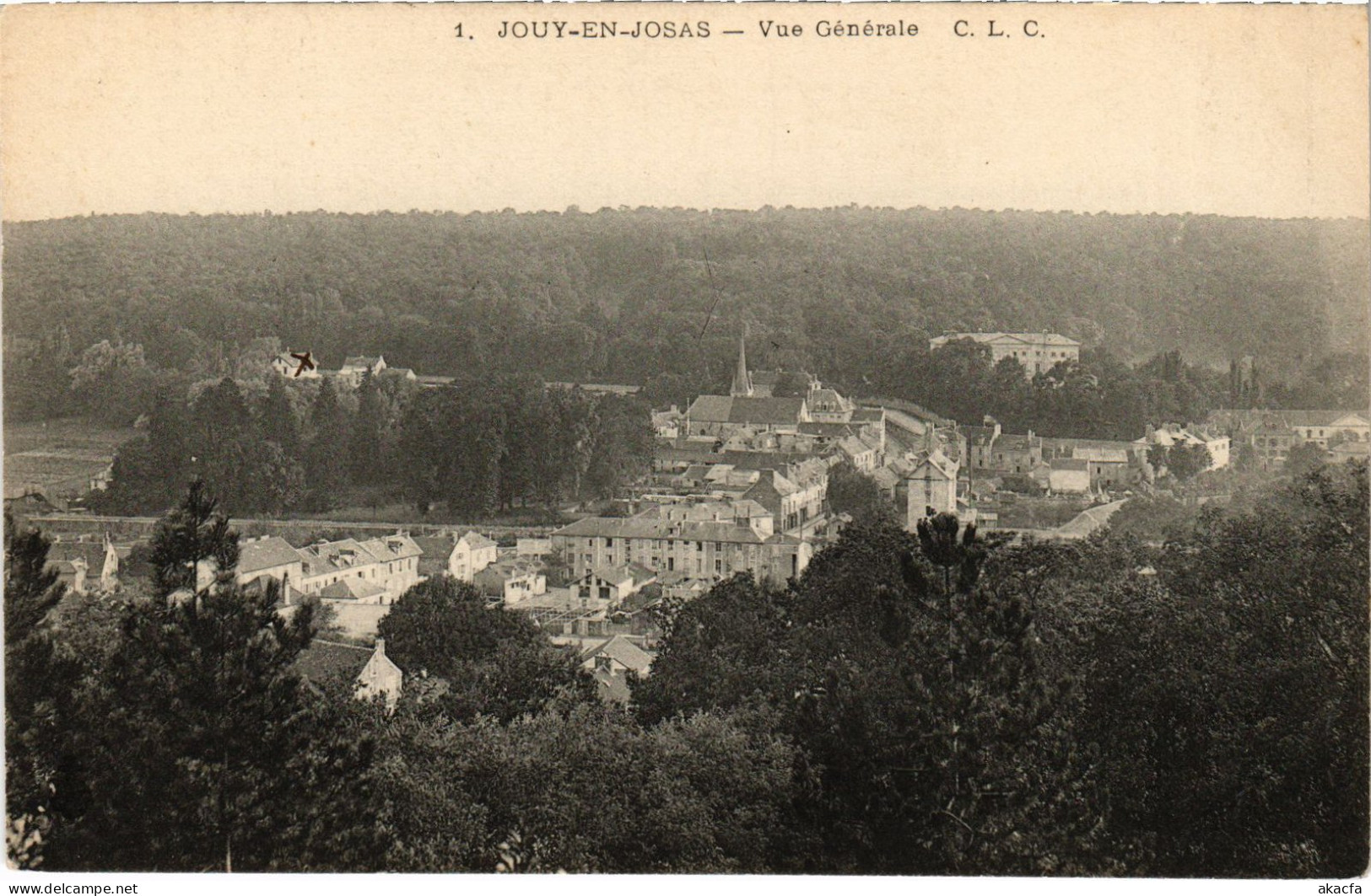 CPA JOUY-en-JOSAS Vue Generale (1411828)