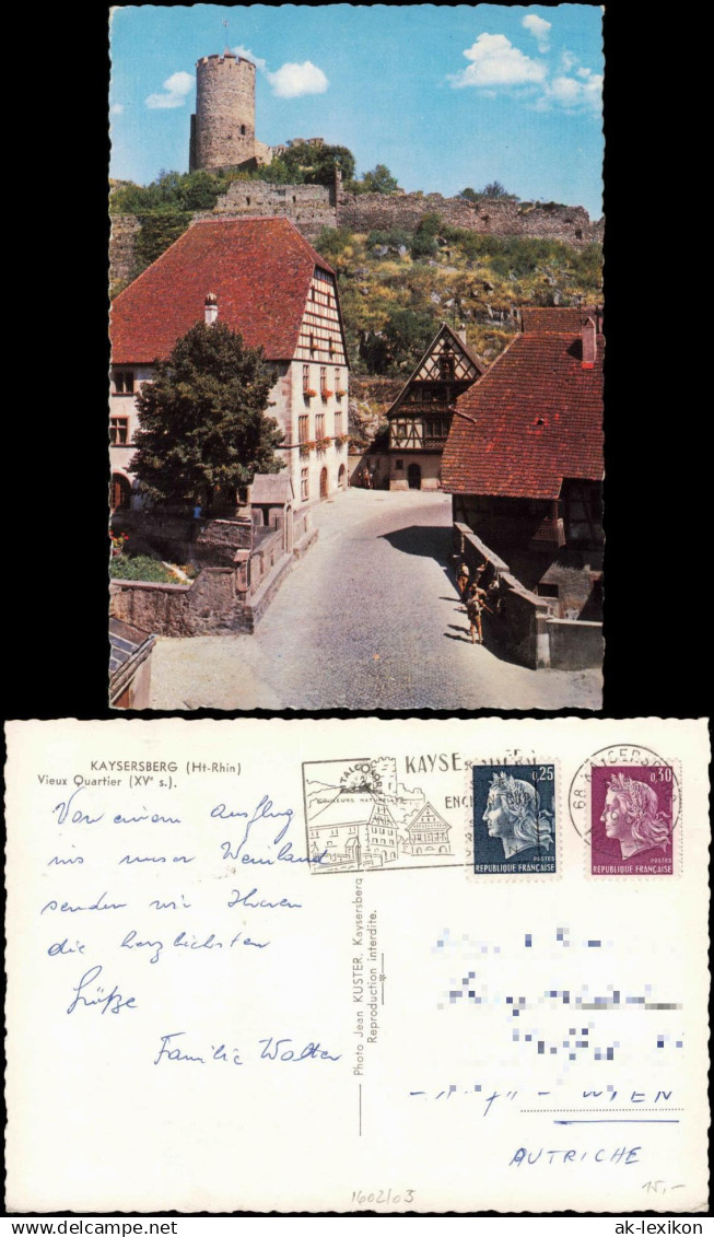 CPA Kaysersberg Burg KAYSERSBERG (Ht-Rhin) 1965