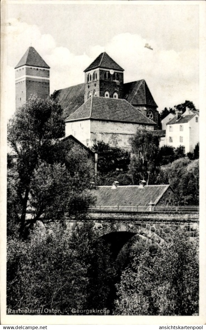 CPA Kętrzyn Rastenburg Ostpreußen, Georgskirche