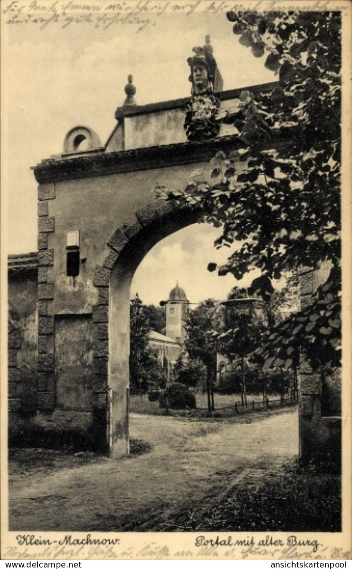 CPA Kleinmachnow in Brandenburg, Portal, alte Burg