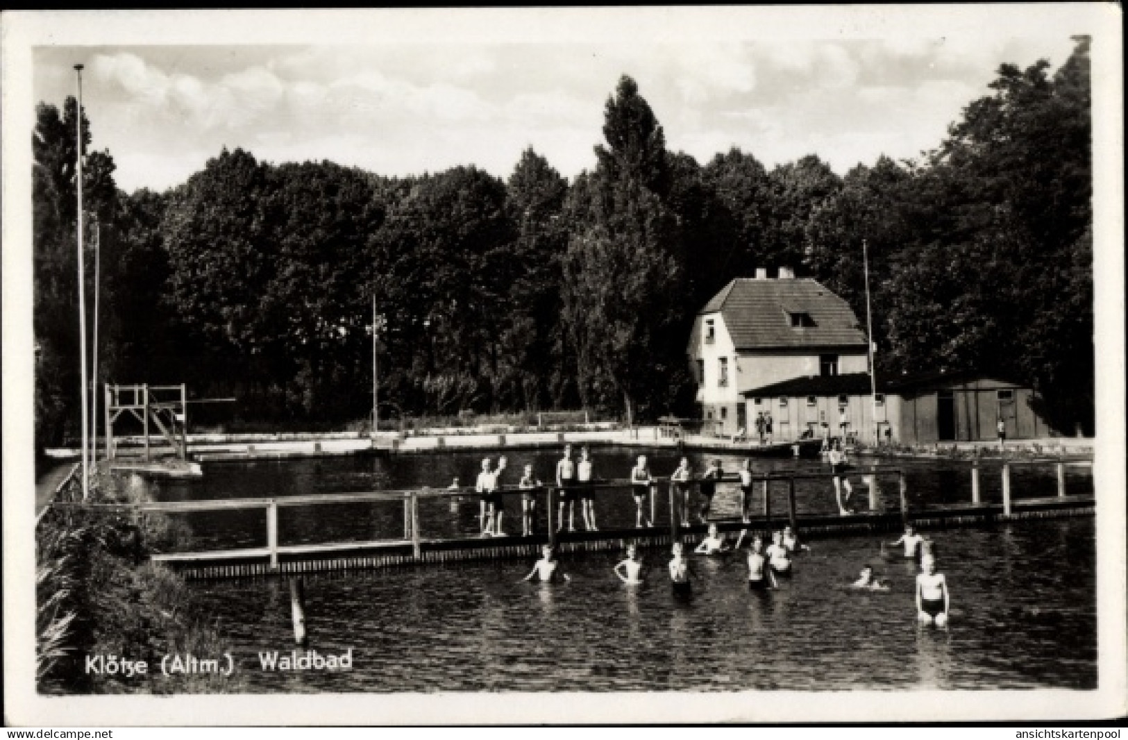 CPA Klötze in der Altmark, Waldbad