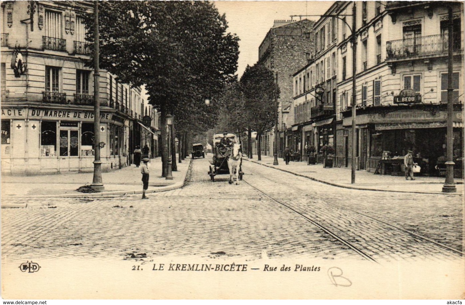 CPA KREMLIN-BICETRE Rue des Plantes (869487)