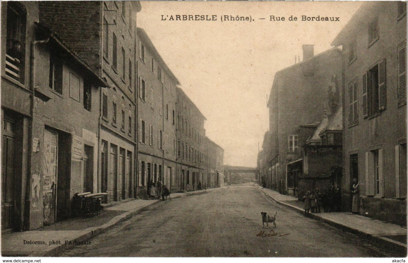 CPA L'Arbresle - Rue de Bordeaux (1036475)