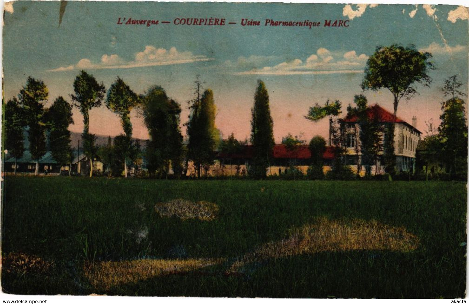 CPA L'Auvergne - COURPIERE - Usine Pharmacentique Marc (221505)