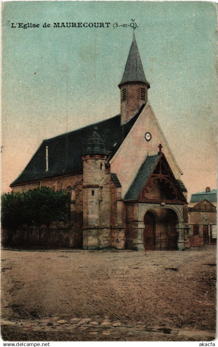 CPA L'Église de MAURECOURT (247037)