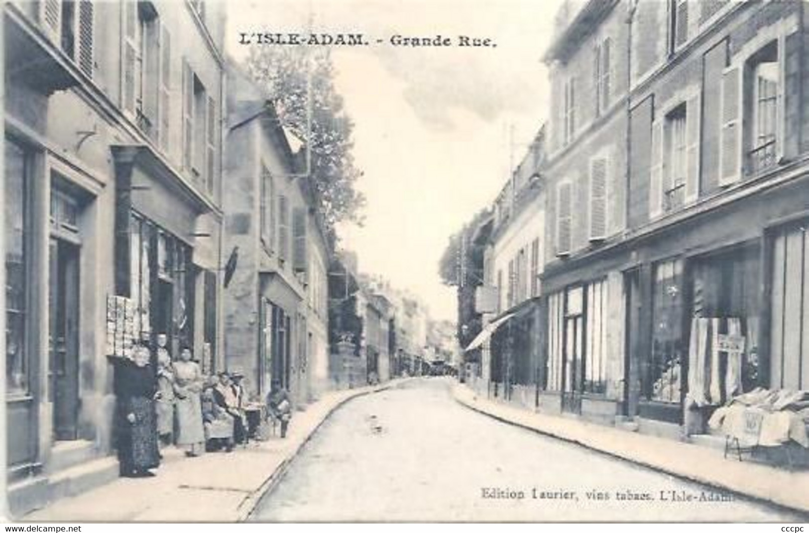 CPA l'Isle-Adam Grande Rue