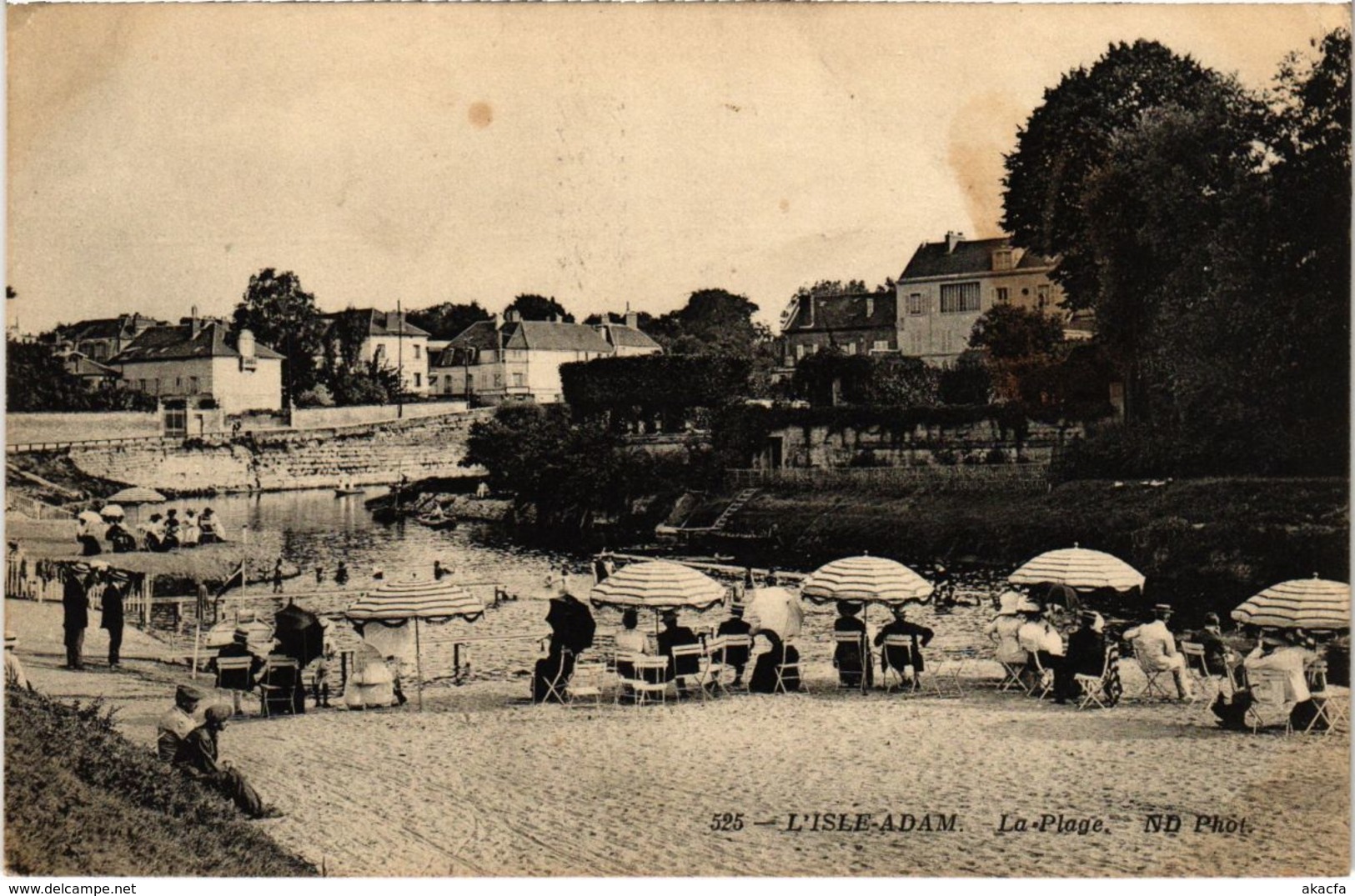 CPA L'ISLE-ADAM - La Plage (107806)