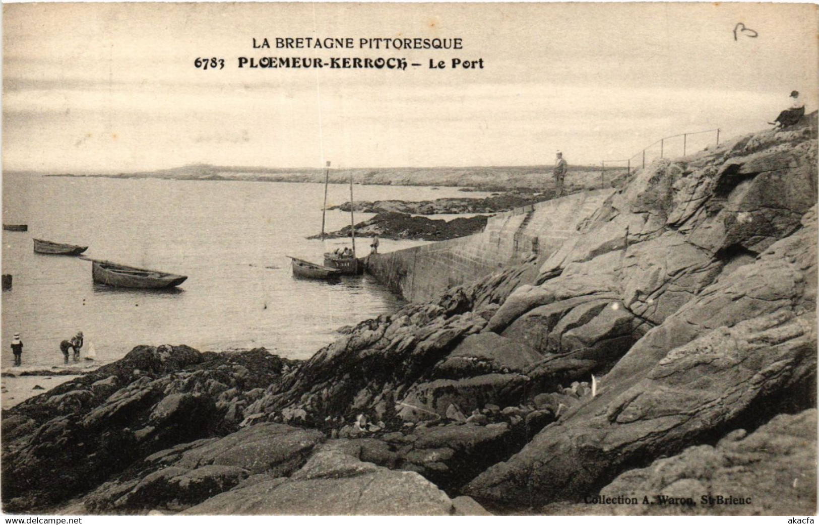 CPA La Bretagne Pittoresque - PLOEMEUR-Kerroch - Le Port (431223)