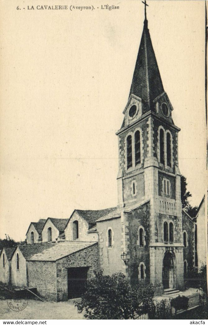 CPA LA CAVALERIE - L'Église (161029)