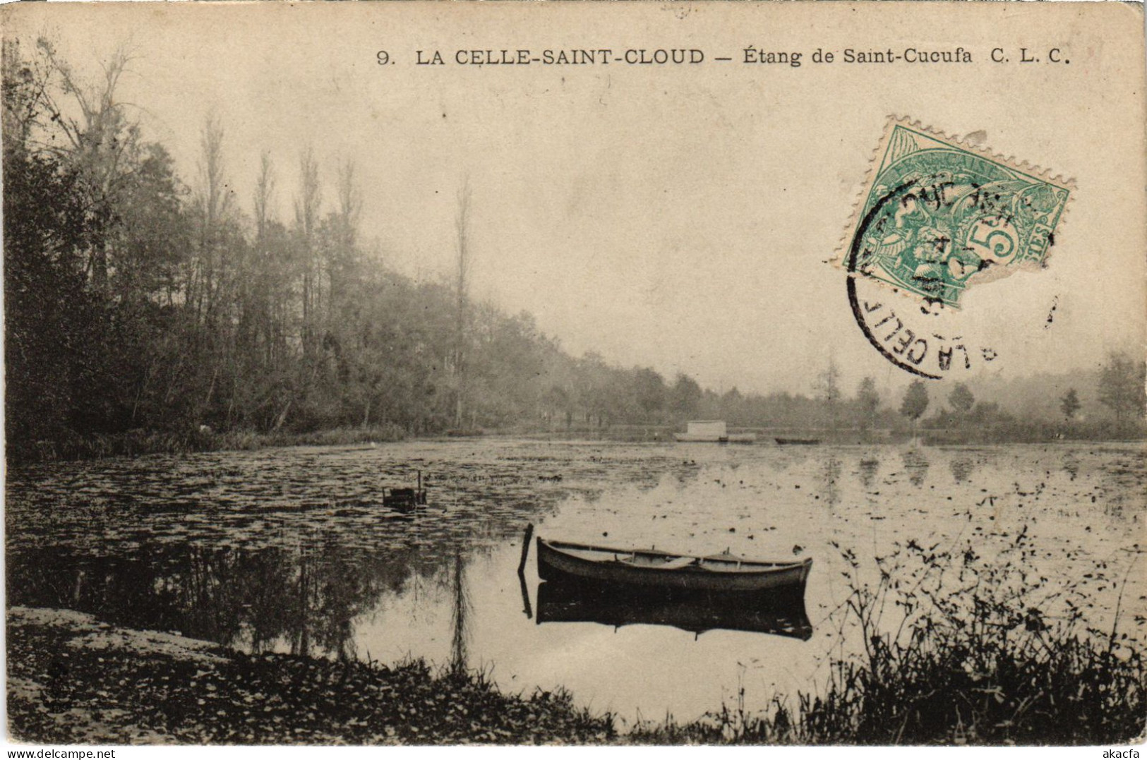 CPA LA CELLE-SAINT-CLOUD Etang de Saint-Cucufa (1386447)